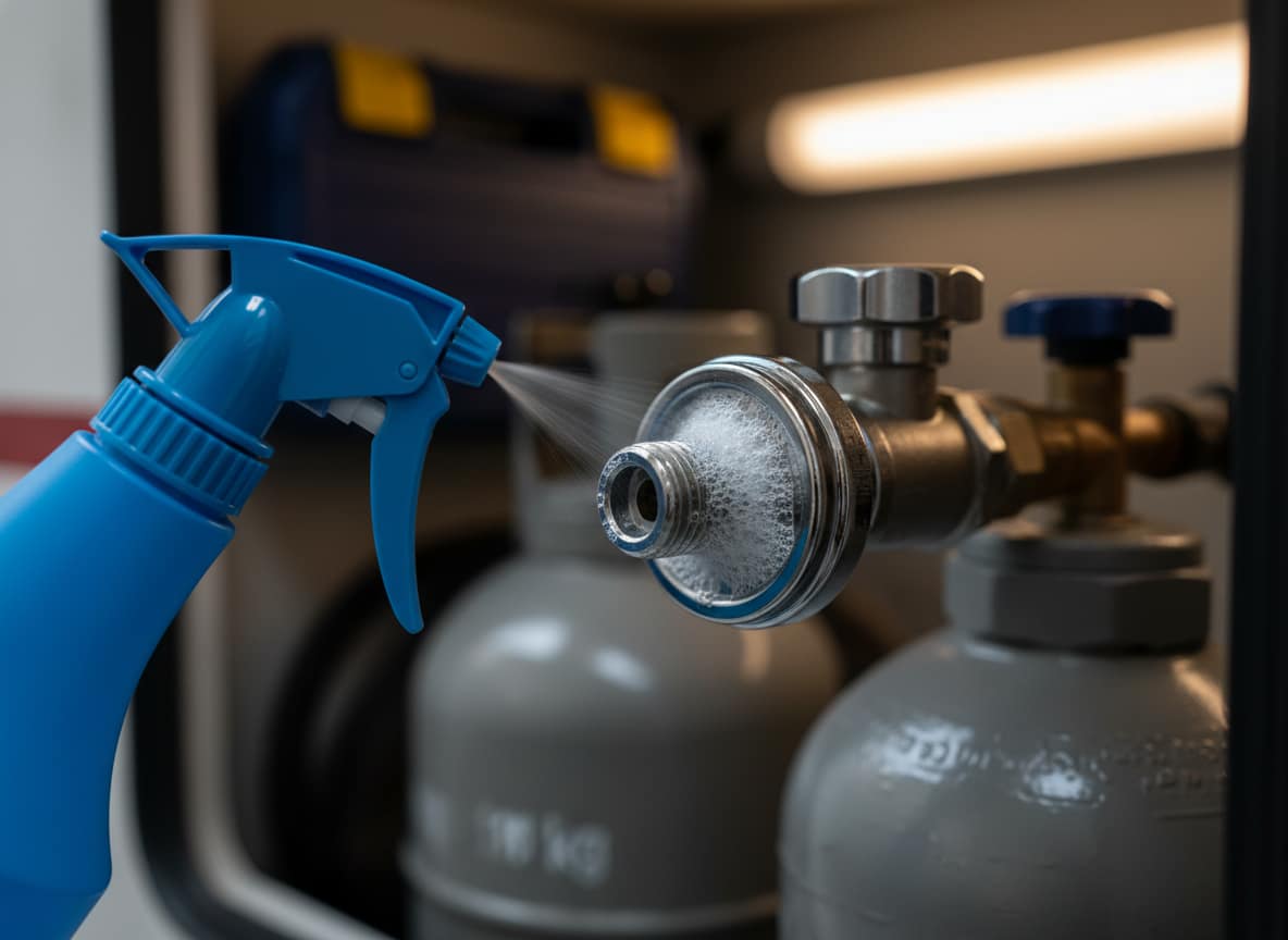 Gasprüfung G607 — Wohnmobil und Wohnwagen — CARAVAN Klinik Wetterau
