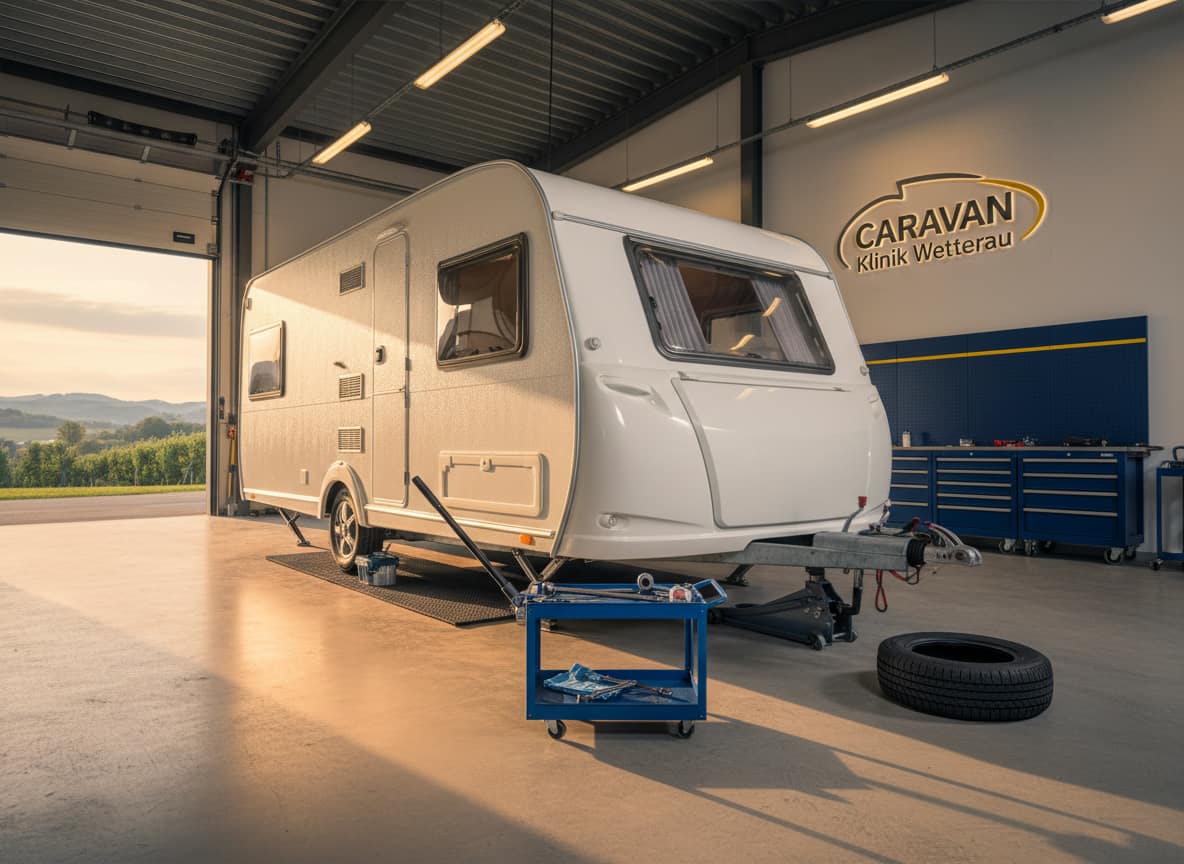 Wohnwagen-Werkstatt — Sicherheit, Aufbau, Reise-Fitness — CARAVAN Klinik Wetterau