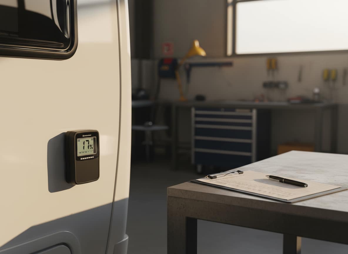 Wohnmobil-Dichtheitsprüfung — CARAVAN Klinik Wetterau